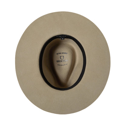Sombrero Cowboy Hawkins Weather Guard de fieltro de lana de Brixton - Arena