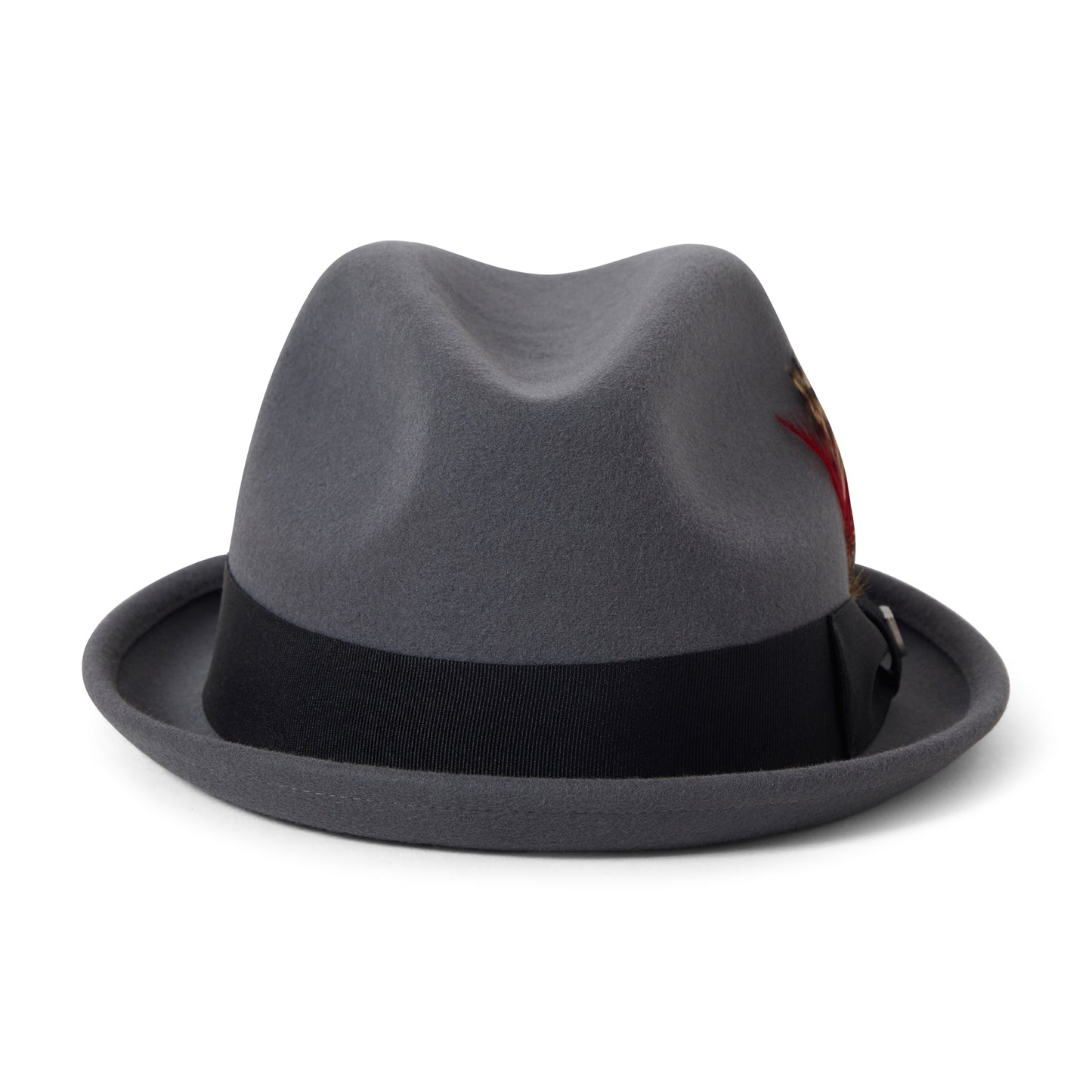 Sombrero Trilby Gain de fieltro de lana de Brixton - Antracita