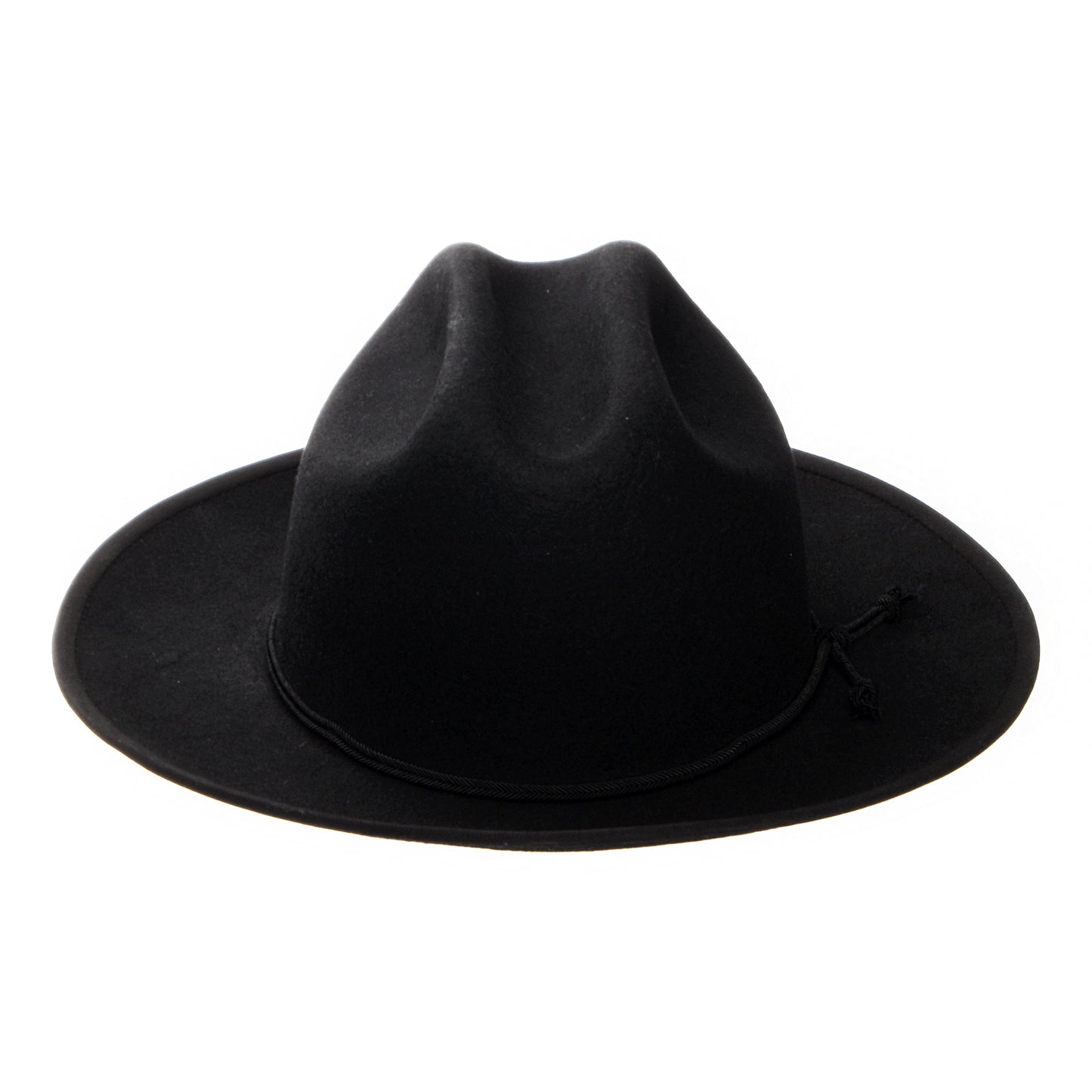 Sombrero Cowboy Plains resistente al agua de fieltro de lana de Stetson - Negro