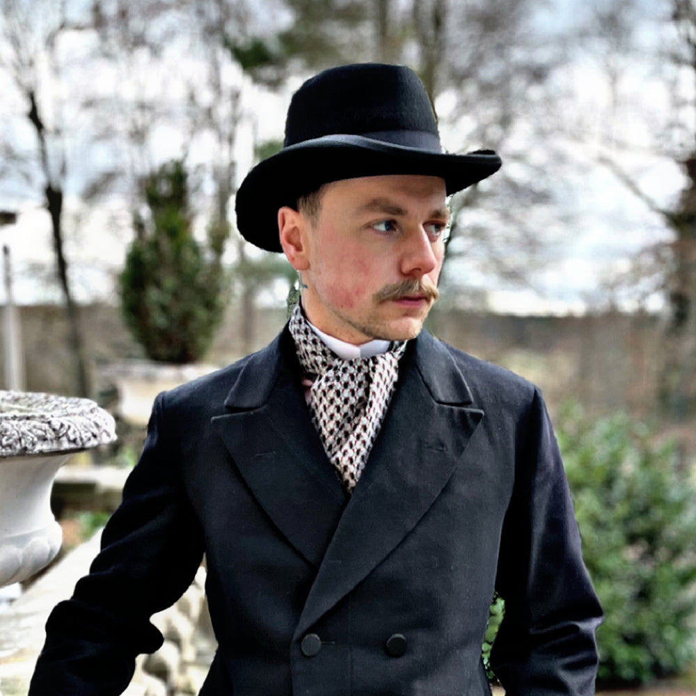 Sombrero Homburg de lana de Jaxon & James - Negro