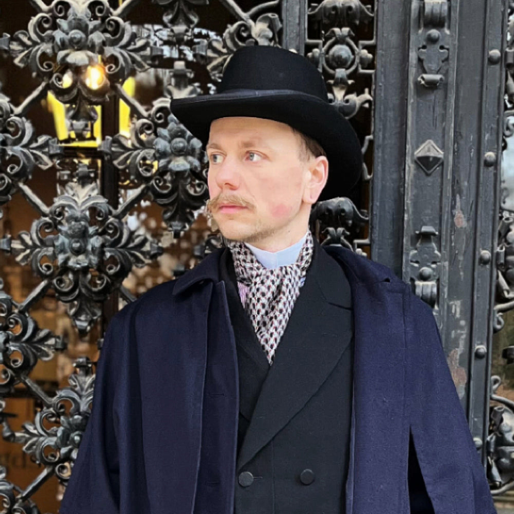 Sombrero Homburg de lana de Jaxon & James - Negro