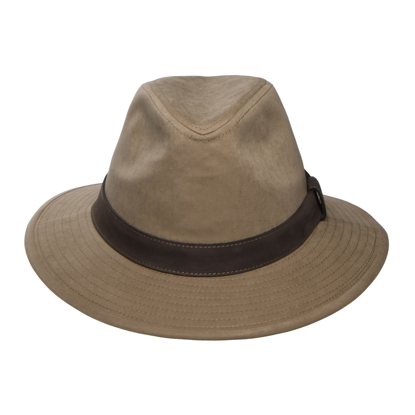 Sombrero Fedora Safari Traveller repelente al agua de Stetson - Arena