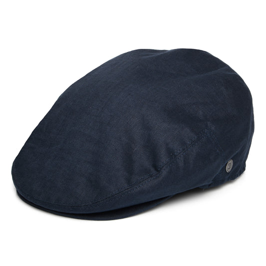 Gorra plana de lino de Jaxon & James - Azul Marino
