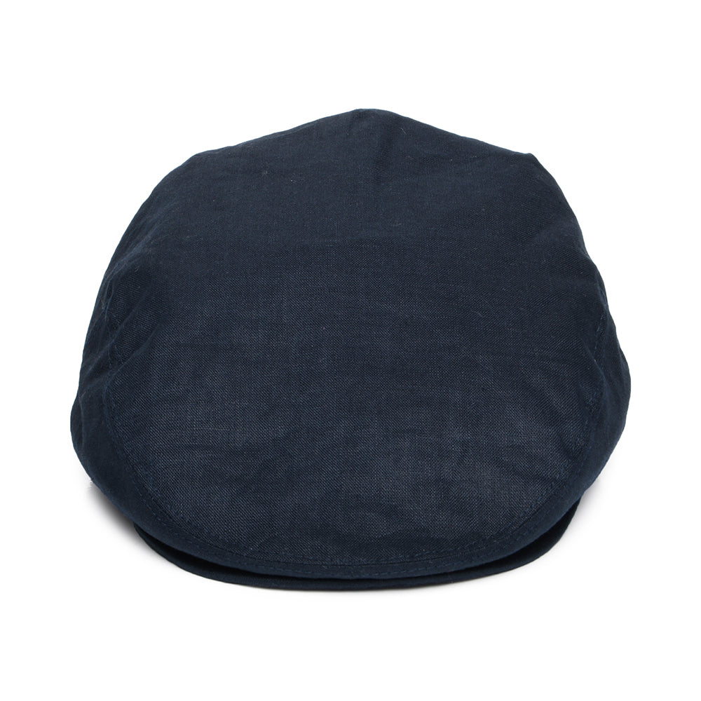 Gorra plana de lino de Jaxon & James - Azul Marino
