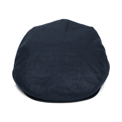 Gorra plana de lino de Jaxon & James - Azul Marino