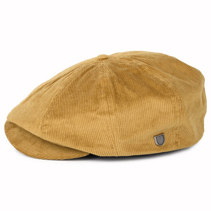 Gorra Newsboy Brood de pana de Brixton - Arena del Desierto