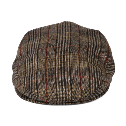Gorra plana Hampstead de lana-cachemira de City Sport - Marrón-Beige Arena