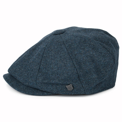 Gorra Newsboy Alfie de Melton de Failsworth - Azul