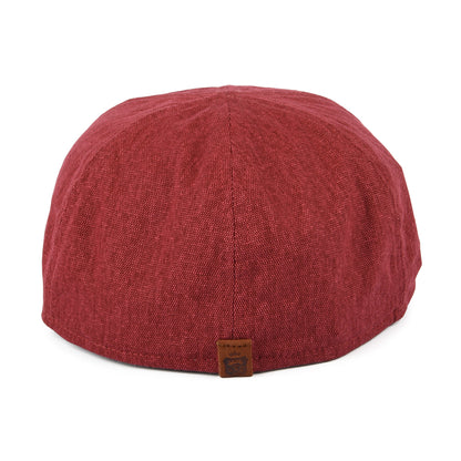 Gorra plana Porto Ornitorrinco de algodón de Failsworth - Rojo-Verde