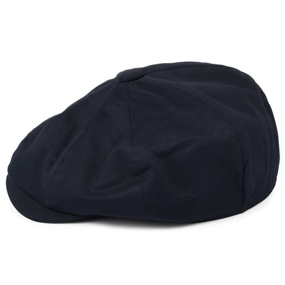Gorra Newsboy 8 Piece de algodón de Christys - Azul Marino