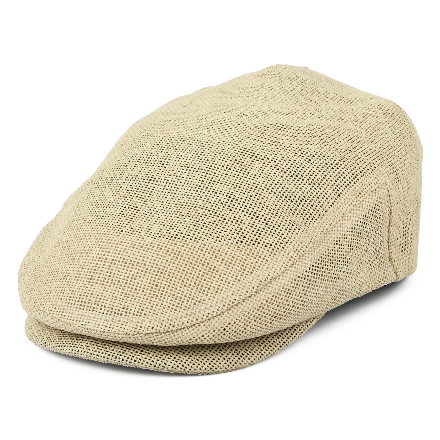 Gorra plana Hooligan ligero de paja toyo de Brixton - Natural