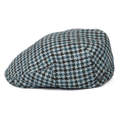 Gorra plana pata de gallo de Stetson - Azul