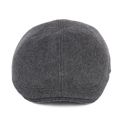 Gorra plana Porto Ornitorrinco de mezcla de lana cepillada de Failsworth - Gris