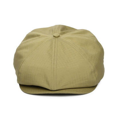 Gorra Newsboy redonda Brood ligero de Ripstop de Brixton - Kaki Oscuro