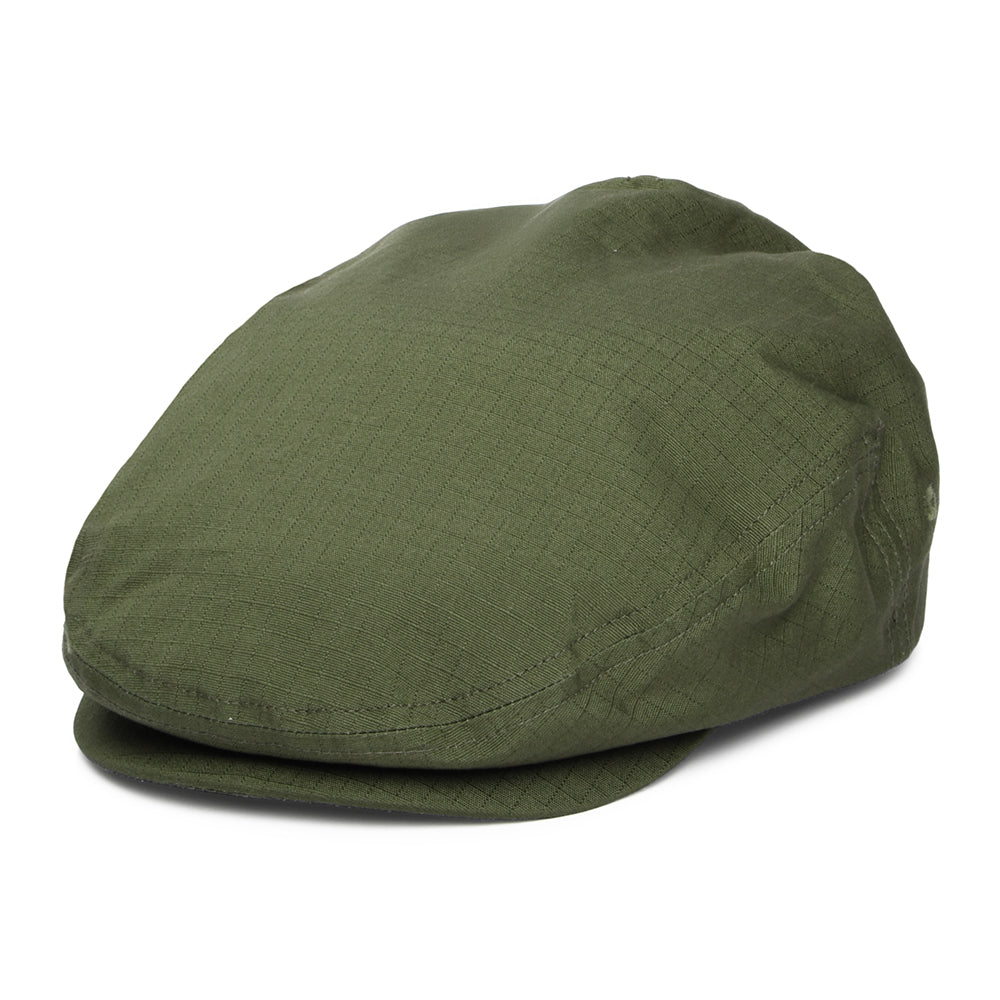 Gorra plana Hooligan ligero de Ripstop de Brixton - Verde Hiedra
