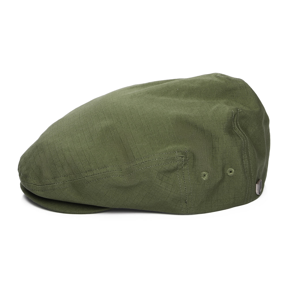 Gorra plana Hooligan ligero de Ripstop de Brixton - Verde Hiedra