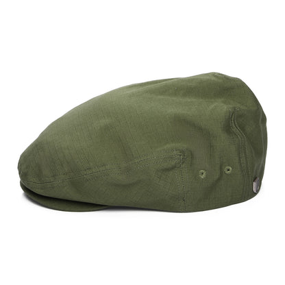 Gorra plana Hooligan ligero de Ripstop de Brixton - Verde Hiedra