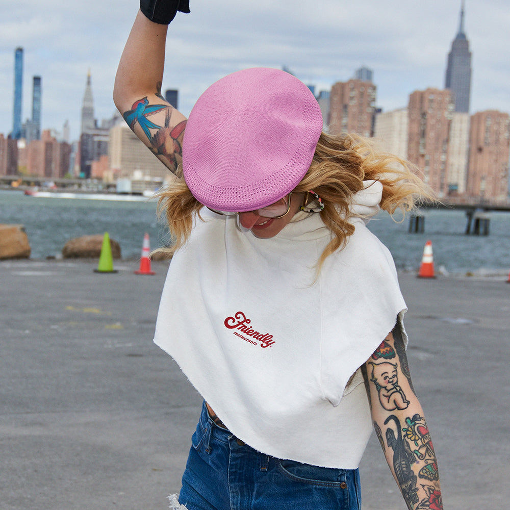 Gorra plana Tropic 504 Ventair de Kangol - Peonía