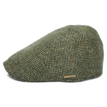 Gorra plana Texas Ornitorrinco de lana de Stetson - Verde Oliva