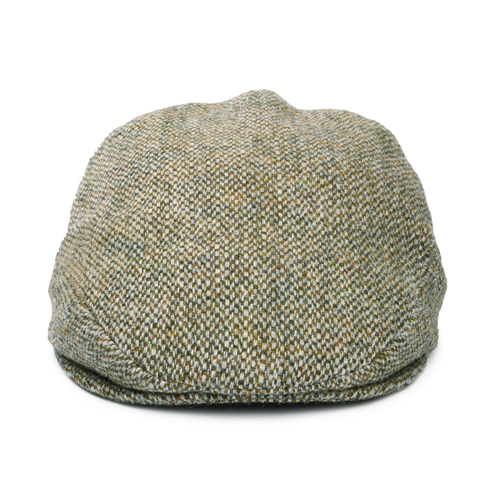 Gorra plana de Harris Tweed Birdseye de City Sport - Salvia