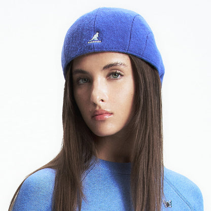 Gorra plana 507 de lana de Kangol - Indigo