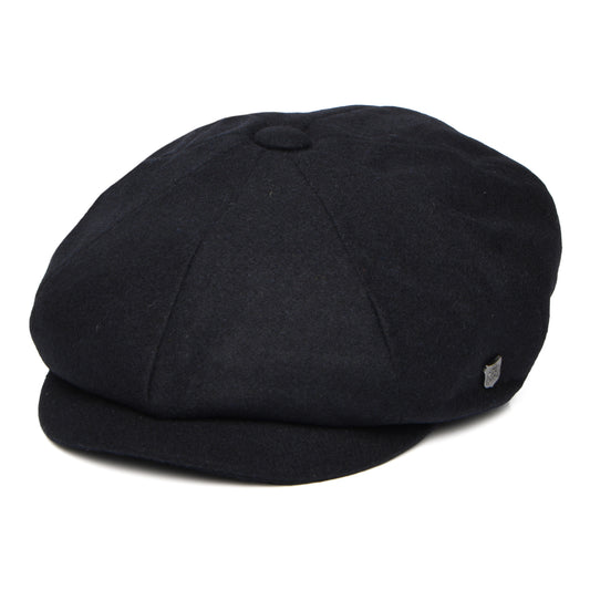 Gorra Newsboy redonda Gino de Melton Italiano de Failsworth - Azul Marino