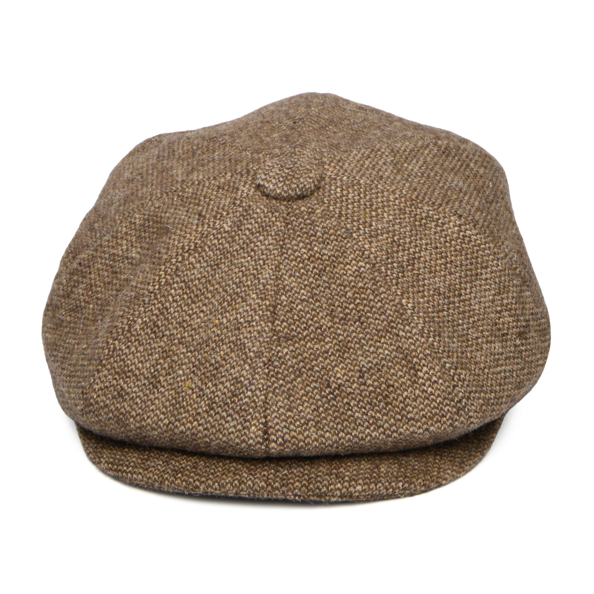 Gorra Newsboy redonda Gotham de Jaxon & James - Marrón