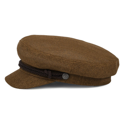 Gorra marinera Lightweight X de paja de Brixton - Marrón Claro