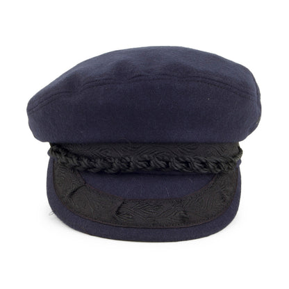 Gorra marinera griega de lana de Jaxon & James - Azul Marino