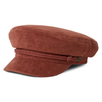 Gorra marinera de felpa de Brixton - Ocre
