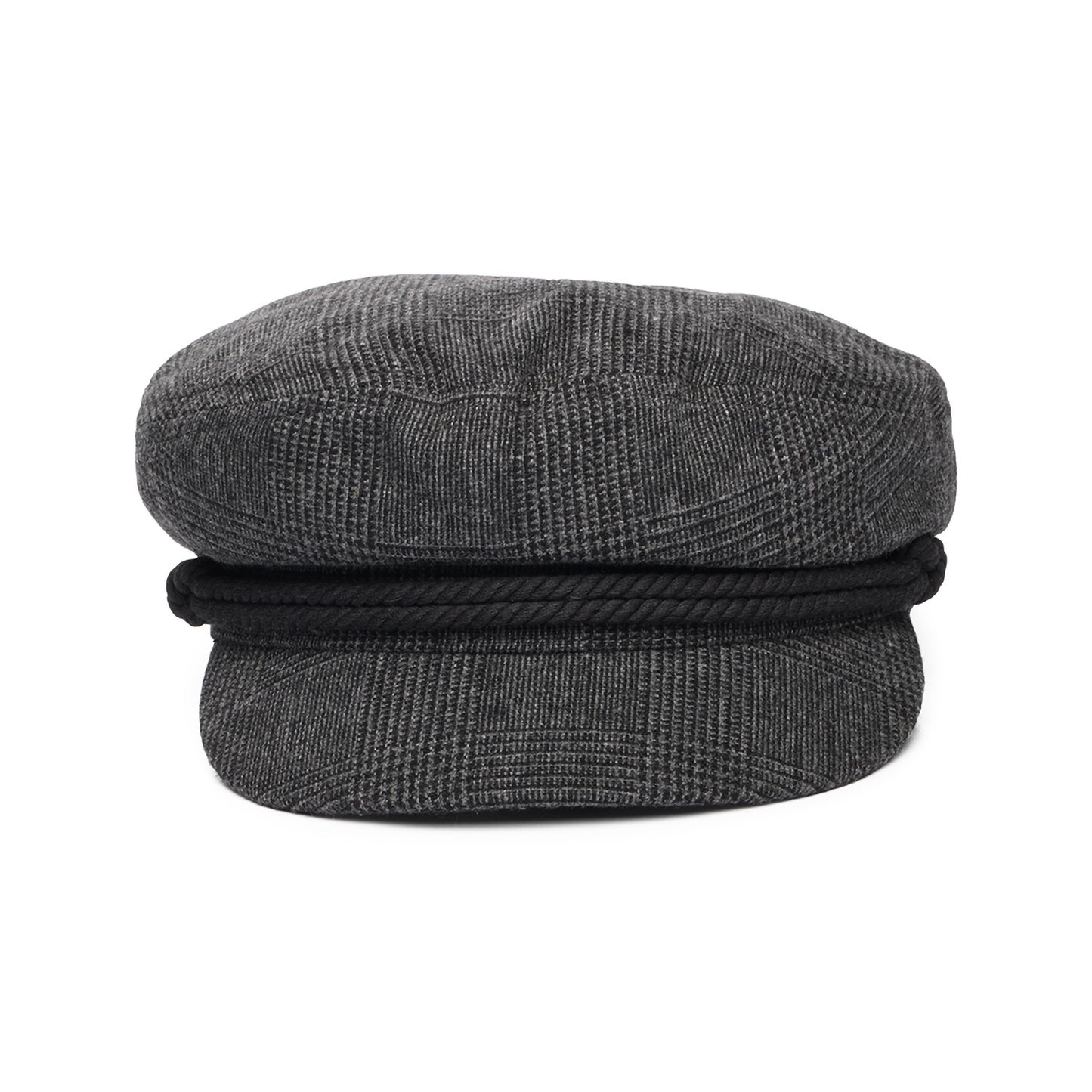 Gorra marinera Príncipe de Gales de Brixton - Gris Oscuro