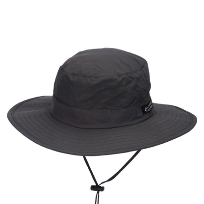 Sombrero Booney Evergreen plegable Ala ancha de Dorfman Pacific - Antracita