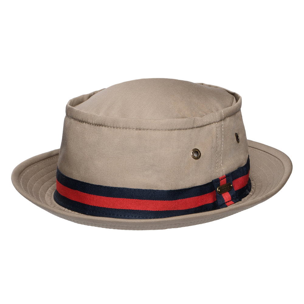 Sombrero Pork Pie Congaree Fishermans de pescador de Scala - Kaki