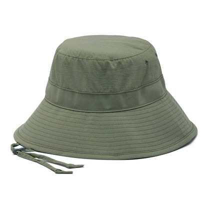 Sombrero de Sol con cresta de diamante de Columbia - Verde Oliva