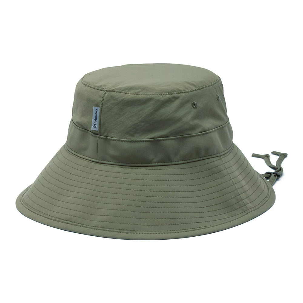 Sombrero de Sol con cresta de diamante de Columbia - Verde Oliva