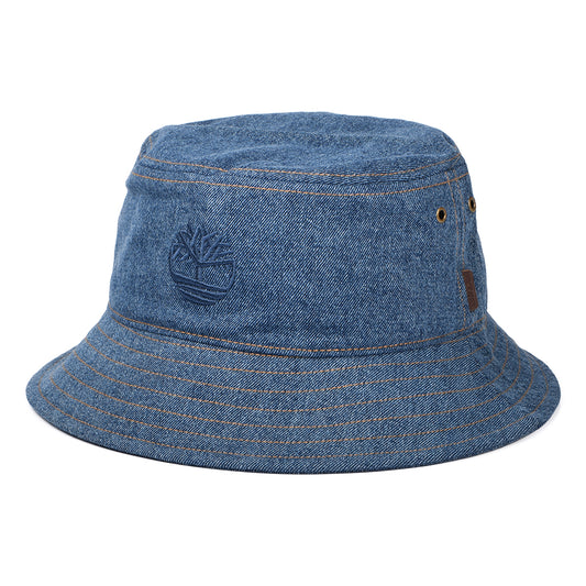 Sombrero de pescador Heritage de lienzo de algodón de Timberland - Vaquero