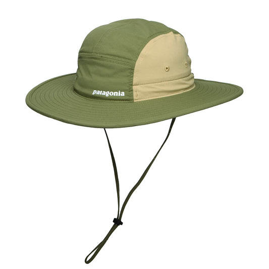 Sombrero Boonie Quandary Brimmer reciclado de Patagonia - Verde Oliva-Marrón Claro