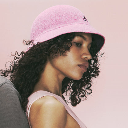 Sombrero de pescador Flip It reversible Casual de Kangol - Peonía-Ciruela