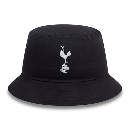 Sombrero de pescador Tottenham Hotspur FC de algodón de New Era - Azul Marino-Blanco