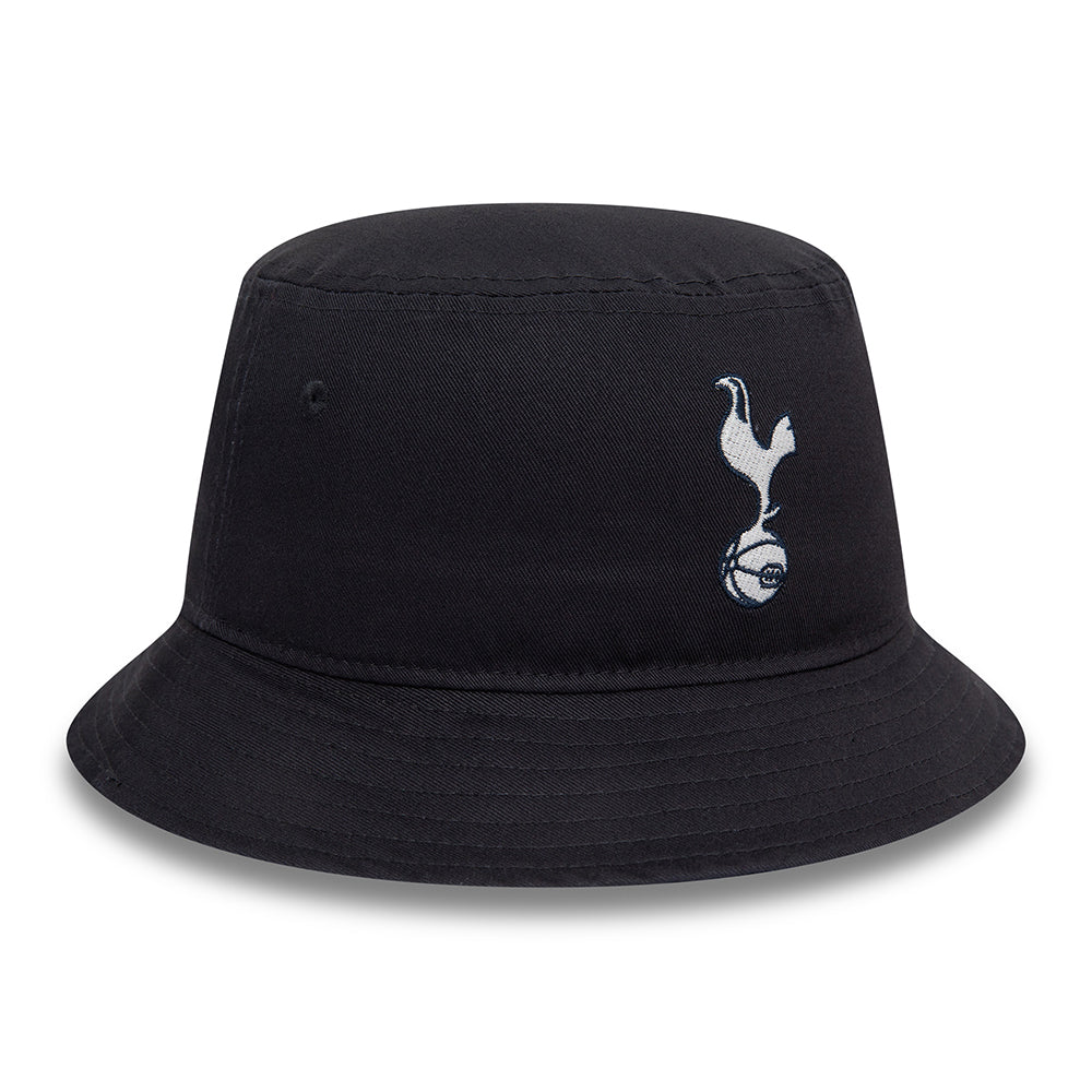 Sombrero de pescador Tottenham Hotspur FC de algodón de New Era - Azul Marino-Blanco