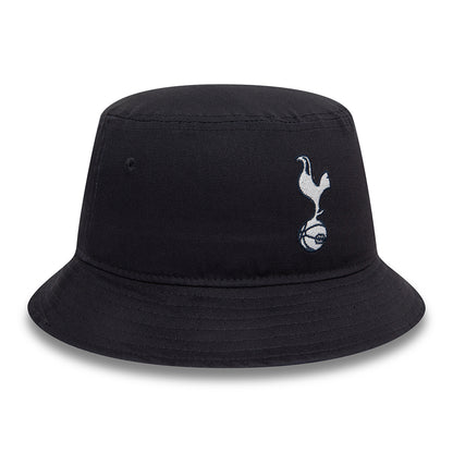 Sombrero de pescador Tottenham Hotspur FC de algodón de New Era - Azul Marino-Blanco