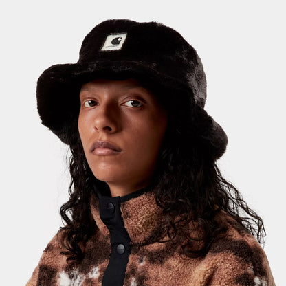 Sombrero de pescador mujeres Olney de piel sintética de Carhartt WIP - Negro