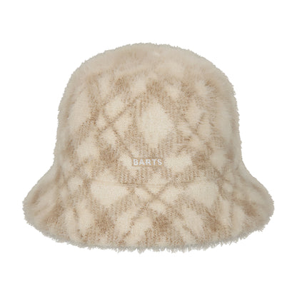 Sombrero de pescador Lylja de piel sintética de Barts - Crema