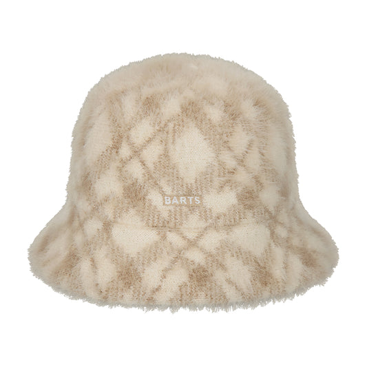 Sombrero de pescador Lylja de piel sintética de Barts - Crema