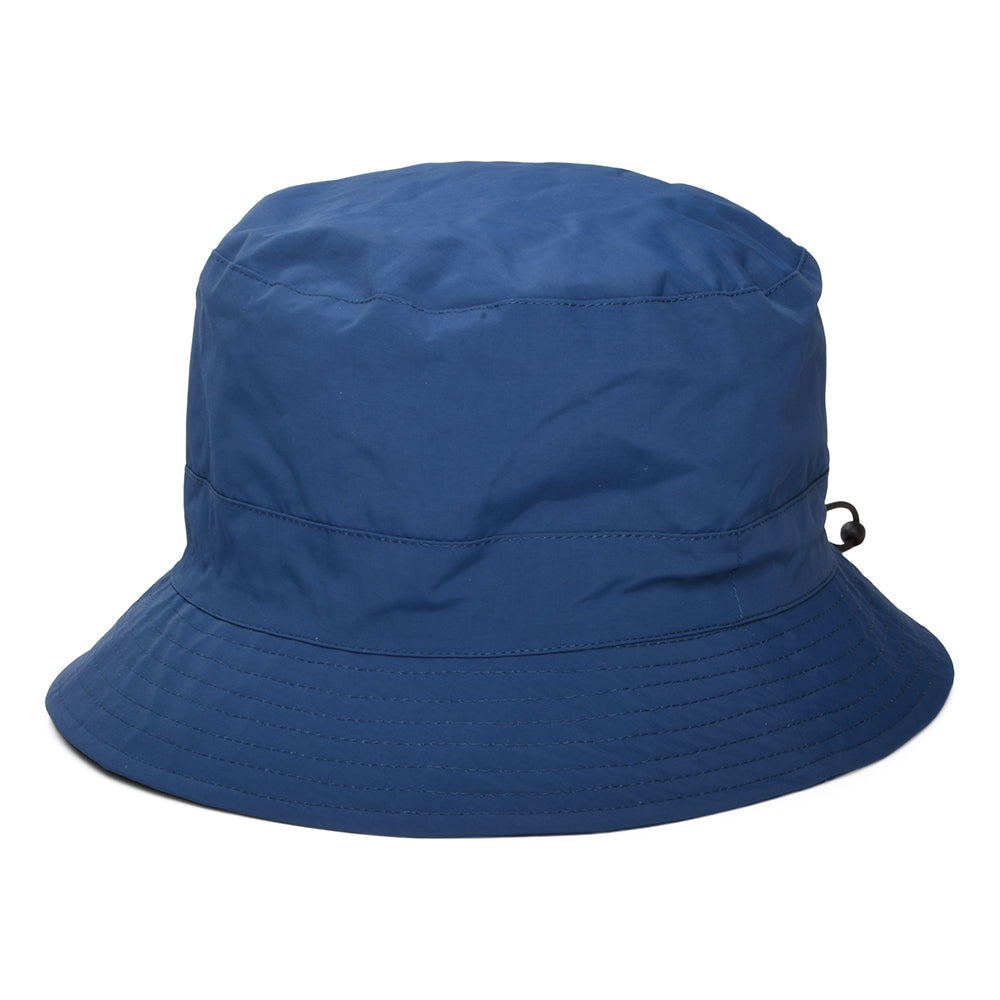 Sombrero de pescador resistente al agua lluvia de Whiteley - Azul Petróleo