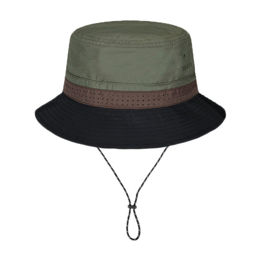 Sombrero de pescador Samasoda reciclado de Barts - Verde Oliva-Marrón-Negro