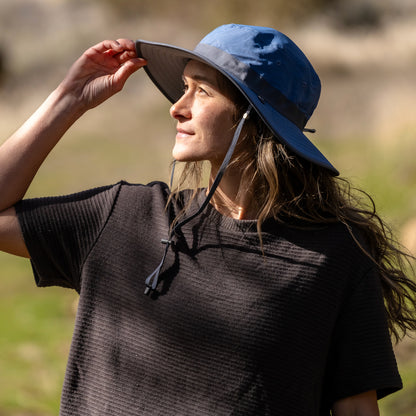 Sombrero Boonie Clear Creek reversible de Sunday Afternoons - Azul