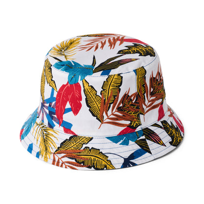 Sombrero de pescador reversible de algodón de Failsworth - Verde Azulado