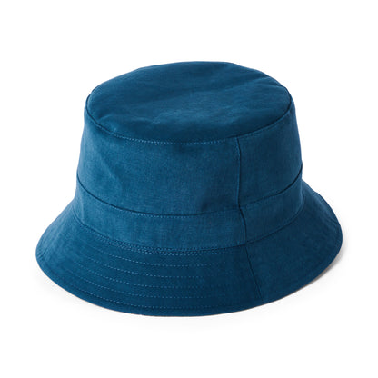 Sombrero de pescador reversible de algodón de Failsworth - Verde Azulado