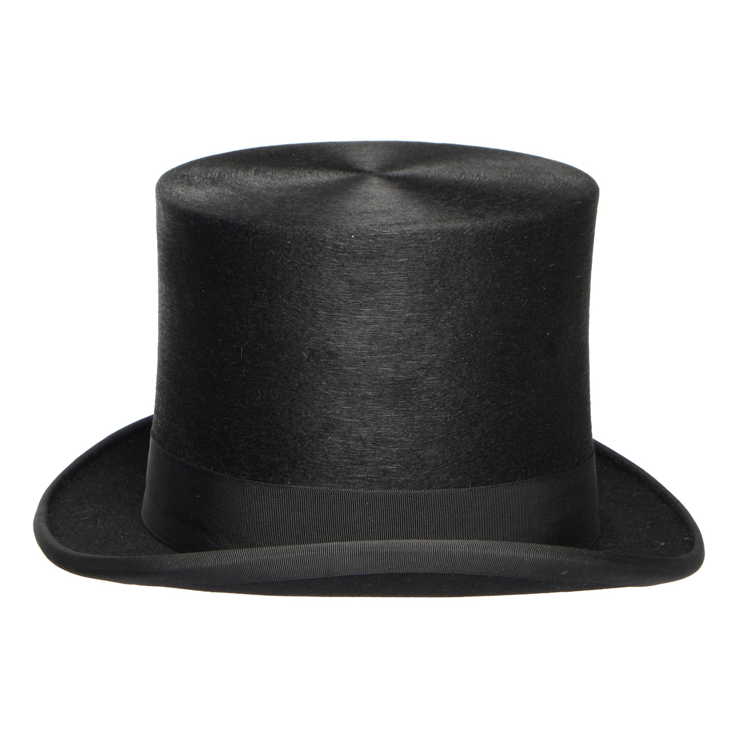 Sombrero de copa Melusine Alto de fieltro de piel de Denton - Negro